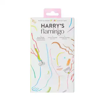 Walmart Harry's and Flamingo Pride Face and Body Shaving Razor Set, 4 Piece offer