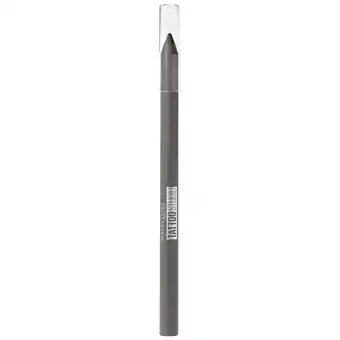 Walmart Maybelline TattooStudio Waterproof, Long Wearing, Eyeliner Pencil Makeup, Intense Charcoal offer