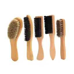 Walmart APLVFFZH Beard Brush Works with and Straightens with Handle Beard Gift for OPP bag offer