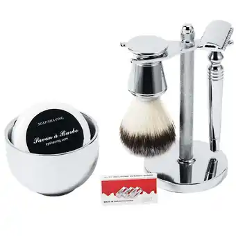 Walmart Men's Shaving Brush Holder for The Shave Double Edge , Straight or Shaving offer