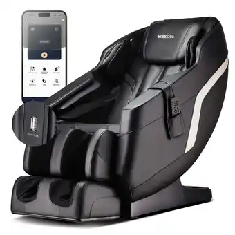 Walmart BOSSCARE Full Body Massage Chair and Recliners Zero Gravity Shiatsu for Relaxation, Black offer