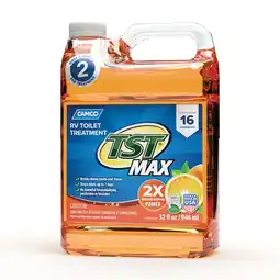 Walmart Camco TST MAX RV Toilet Treatment - Ultra-Concentrated Formula - Orange, 32 Ounces (41192) offer