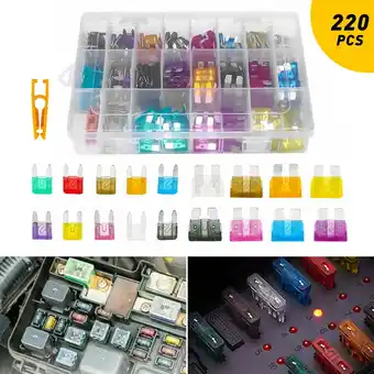 Walmart Jonce Mini & Standard Adjustable Automotive Fuse Blocks, 220 Piece offer