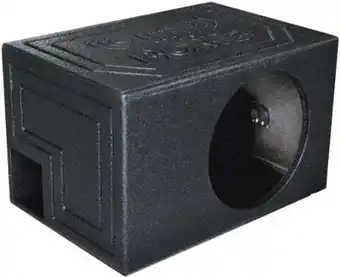 Walmart QPower QBOMB12VL Single 12 Vented Ported Car Subwoofer Sub Box Enclosure QBOMB offer