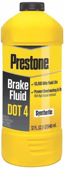 Walmart Prestone Dot 4 Brake Fluid 32 fl oz offer