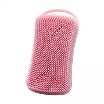 Walmart EHJRE 3xSilicone Body Scrubber Gentle Exfoliating Skin Shower Pink offer