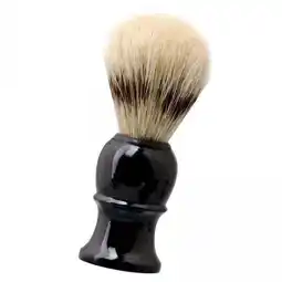 Walmart APLVFFZH 3xHair Shaving Brush Synthetic Bristles Hair Salon Shave Brush Black PP Handle offer