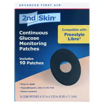 Walmart Spenco 2nd Skin Continuous Glucose Monitoring Patch Freestyle Libre 2 offer