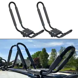 Walmart Kojem Universal J Bar Kayak Carrier Roof Rack offer