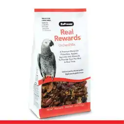 Walmart ZuPreem Real Rewards Orchard Mix Treats for Parrots & Conures 6 oz offer