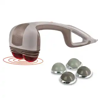 Walmart HoMedics Percussion Action Massager with Heat and Dual Pivoting Heads offer