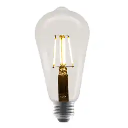 Walmart Better Homes & Gardens LED Vintage Light Bulb, ST19 40W Soft White Classic Filament, E26, Dim - 8 Pk offer