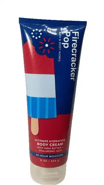 Walmart Bath & Body Works FIRECRACKER POP Ultimate Hydration Body Cream 8oz offer