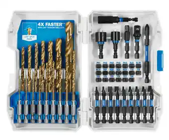 Walmart HART 60-Piece Impact Drill/Driver Bit Set offer