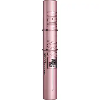 Walmart Maybelline Lash Sensational Sky High Washable Mascara Makeup, Blackest Black, 0.24 fl oz offer