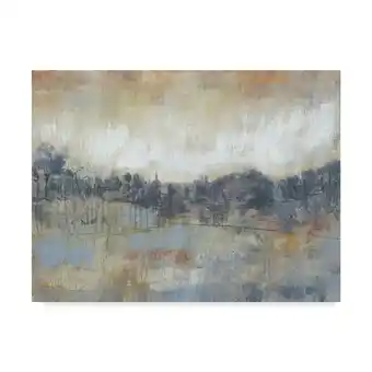 Walmart Trademark Fine Art 35x47 Landscape Canvas Wall Art 'Cool Grey Horizon I' by Jennifer Goldberger offer