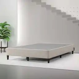 Walmart Spa Sensations by Zinus 9 Standing Metal Smart Box Spring Mattress Foundation, King offer