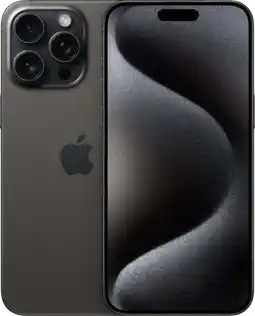 Walmart Restored Apple iPhone 15 Pro Max - T-Mobile - 256 GB Black Titanium (Refurbished) offer