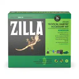 Walmart Zilla Tropical Habitat Accessory Kit offer