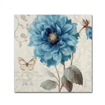 Walmart Lisa Audit 'A Blue Note II' Canvas Art offer