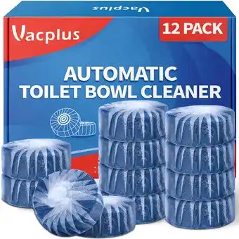 Walmart Vacplus Toilet Bowl Cleaners, 12 Pack Toilet Cleaner Tablets offer