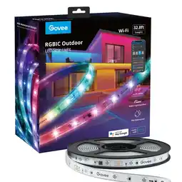 Walmart Govee Outdoor 32.8ft RGBIC Strip Light (BLE + WiFi) offer