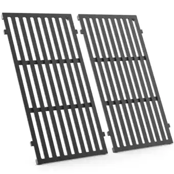 Walmart 2 pcs Nonstick 17.5X11-Inch Cast Iron GrillGrill Grates & Racks offer