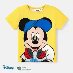 Walmart Disney Boys Graphic Tee Micky Mouse Short Sleeves T-Shirt Top Summer Outfits Clothes Sizes 3-10T offer