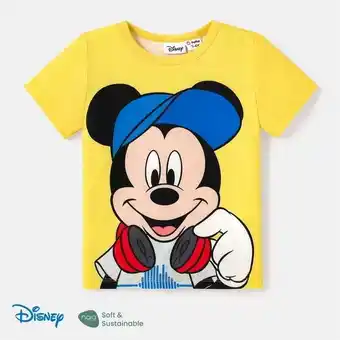 Walmart Disney Boys Graphic Tee Micky Mouse Short Sleeves T-Shirt Top Summer Outfits Clothes Sizes 3-10T offer