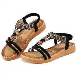 Walmart Ablanczoom Women Sandals Dressy Summer Sandals for Women Shoes Open Toe Rhinestone,Size 7.5 offer