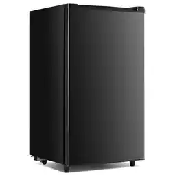 Walmart edx 3.2 cu. ft. Single Door Mini Refrigerator, 17.7 Width, with Separate Freezer, Black offer