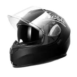 Walmart Westt Full Face Helmet - Motorcyle Helmet with Dual Visor DOT Approved - Black S offer