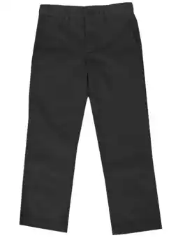 Walmart Boys Flat Front School Uniform Pants(Littile Boys) offer