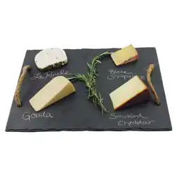 Walmart Twine Slate Cheese Board and Chalk Gift Set, Cheese Tray, Snack Tray offer