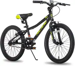 Walmart Hiland 20 inch Kids Mountain Bike for Girls Boys with Dual Handbrakes Kickstand, Black offer