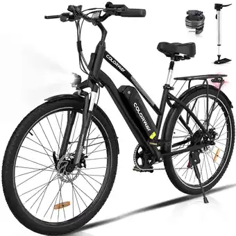 Walmart Colorway 28 Electric Bicycle for Adults, 500W offer