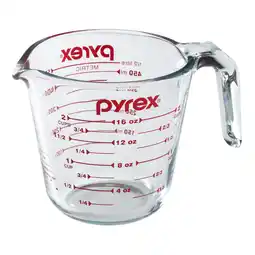 Walmart Pyrex 2 Cup Glass Measuring Cup offer