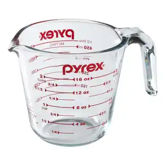 Walmart Pyrex 2 Cup Glass Measuring Cup offer