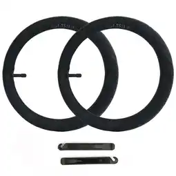 Walmart LotFancy 2Pcs 12'' x 1.75/1.95/2.125 Inner Tubes for Most 12 Kid Bikes Strollers with 2 Levers offer