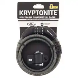 Walmart Kryptonite Resettable 12mm Combo Cable Bicycle Lock offer