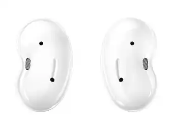 Walmart Samsung Galaxy Buds Live Wireless Bluetooth with Charging Case, Mystic White offer