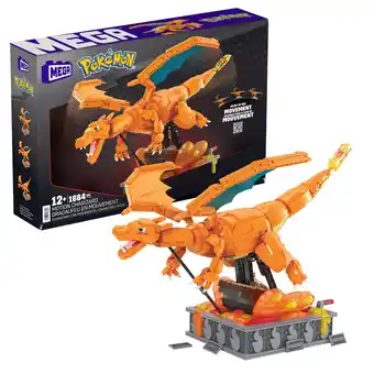 Walmart MEGA Pokemon Charizard Building Kit with Motion (1663 Pieces) for Collectors offer