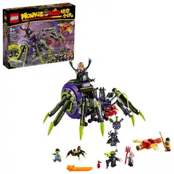 Walmart LEGO Spider Queens Arachnoid Base 80022 Building Set (1170 Pieces) offer