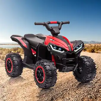 Walmart Sakiyrr Kids Ride on 4 Wheeler ATV, 12V Powered Electric Quad Vehicle with Remote Control offer