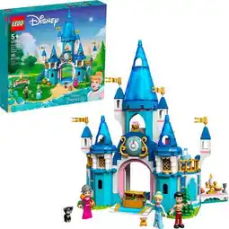 Walmart Lego Disney Princess Cinderella and Prince Charming's Castle 43206 offer