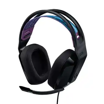 Walmart Logitech G335 Wired PC Gaming Over the Ear Headset - Black offer