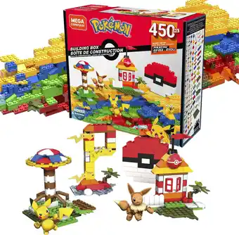 Walmart MEGA Pokemon Building Box building set with 450 pieces offer