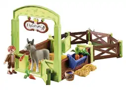 Walmart PLAYMOBIL Spirit Riding Free Snips & Senor Carrots with Horse Stall offer