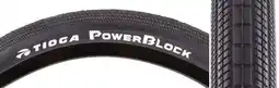 Walmart Tioga PowerBlock Tire 20 x 1.95 Clincher Wire Steel Black 60tpi BMX Bike offer