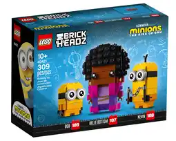 Walmart Lego 40421 BrickHeadz Minions Belle Bottom, Kevin and Bob New with Sealed Box offer